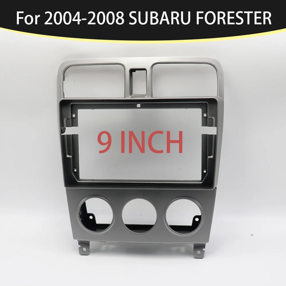 SUITABLE FOR 2004-2008 SUBARU FORESTER 9 Inch Car Frame Fascia Adapter Bezel Android Radio Audio Dash Panel Kit
SUITABLE FOR 2004-2008 SUBARU FORESTER 9 Inch Car Frame Fascia Adapter Bezel Android Radio Audio Dash Panel Kit
