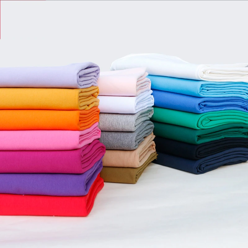 Elastic Knitted Fabric By The Meter for Sewing Clothes Dresses Red Blue White Blue Plain Sweater Medium-thickness Soft Cloth Diy
Elastic Knitted Fabric By The Meter for Sewing Clothes Dresses Red Blue White Blue Plain Sweater Medium-thickness Soft Cloth Diy