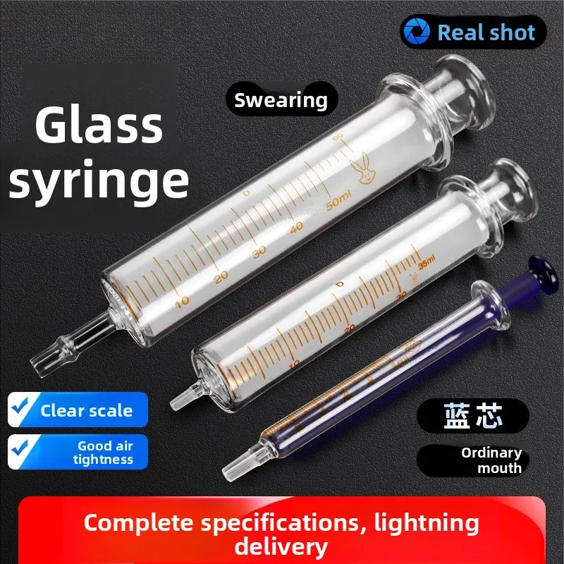 Industrial Glass Syringe 1/2.5/5/10/25/35/60/120ml for Lab Use Dosing Ink Dispensing Sampling
Industrial Glass Syringe 1/2.5/5/10/25/35/60/120ml for Lab Use Dosing Ink Dispensing Sampling