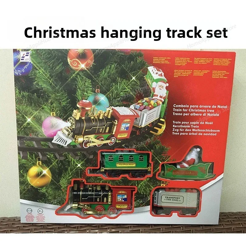 Electric Christmas Train, Electric Sound and Light Can Hang Christmas Tree Christmas Rail Car Gift Toy Car Holiday Gifts
Electric Christmas Train, Electric Sound and Light Can Hang Christmas Tree Christmas Rail Car Gift Toy Car Holiday Gifts