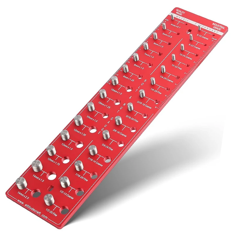 Thread Checker, Nut And Bolt Thread Checker, Bolt Size And Thread Gauge, Bolt And Nut Identifier Gauge, Bolt Gauge Easy Install
Thread Checker, Nut And Bolt Thread Checker, Bolt Size And Thread Gauge, Bolt And Nut Identifier Gauge, Bolt Gauge Easy Install