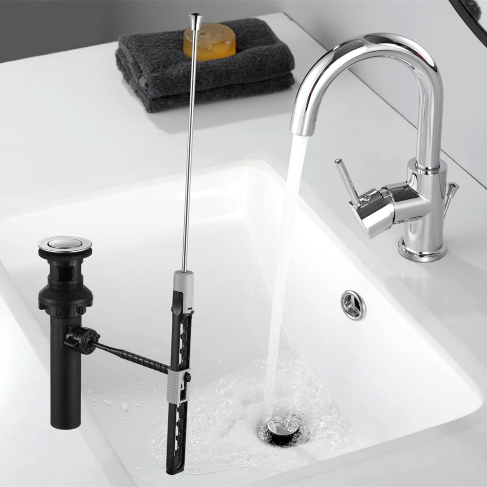 Bathroom Lavatory Basin Sink Pop Up Drain Lever Strainer Stopper with Lift Rod with Overflow Vanity Sink Waste Drainer
Bathroom Lavatory Basin Sink Pop Up Drain Lever Strainer Stopper with Lift Rod with Overflow Vanity Sink Waste Drainer