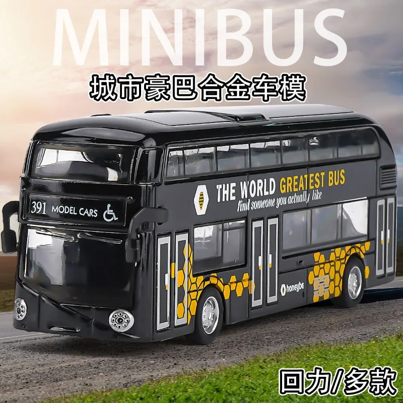 Alloy double-layer business luxury bus model, city bus, minibus, shuttle bus, children's toy car, boy's gift
Alloy double-layer business luxury bus model, city bus, minibus, shuttle bus, children's toy car, boy's gift