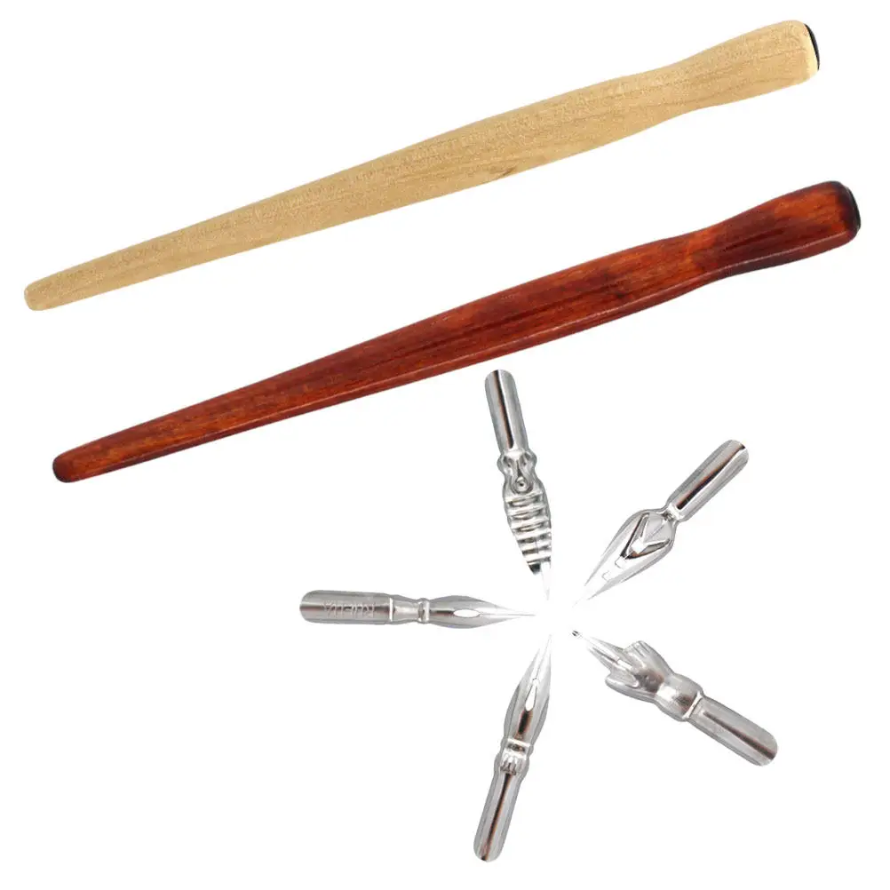 1Set Premium Dip Pen Holder Wooden Handle Versatile for Calligraphy Drawing Line Painting Sketching Illustration with
1Set Premium Dip Pen Holder Wooden Handle Versatile for Calligraphy Drawing Line Painting Sketching Illustration with