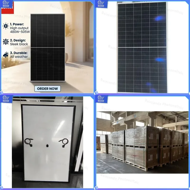 Tier 1 Original LONGi 480W 490W 500W 505W Monocrystalline Solar Panel PV Module CE TUV Certified for Residential Commercial
Tier 1 Original LONGi 480W 490W 500W 505W Monocrystalline Solar Panel PV Module CE TUV Certified for Residential Commercial