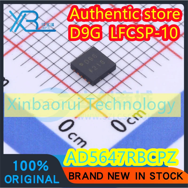 (1/20pieces) AD5647RBCPZ 100% brand new LFCSP10 part identification D9G AD5647 digital-to-analog conversion chip DAC electronic
(1/20pieces) AD5647RBCPZ 100% brand new LFCSP10 part identification D9G AD5647 digital-to-analog conversion chip DAC electronic