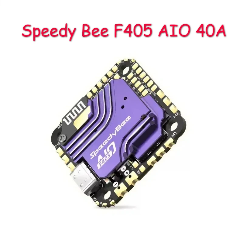 Новое поступление Speedybee F405 AIO 40A 25x25 мм контроллер полета FC для FPV дронов для фристайла DIY
Новое поступление Speedybee F405 AIO 40A 25x25 мм контроллер полета FC для FPV дронов для фристайла DIY