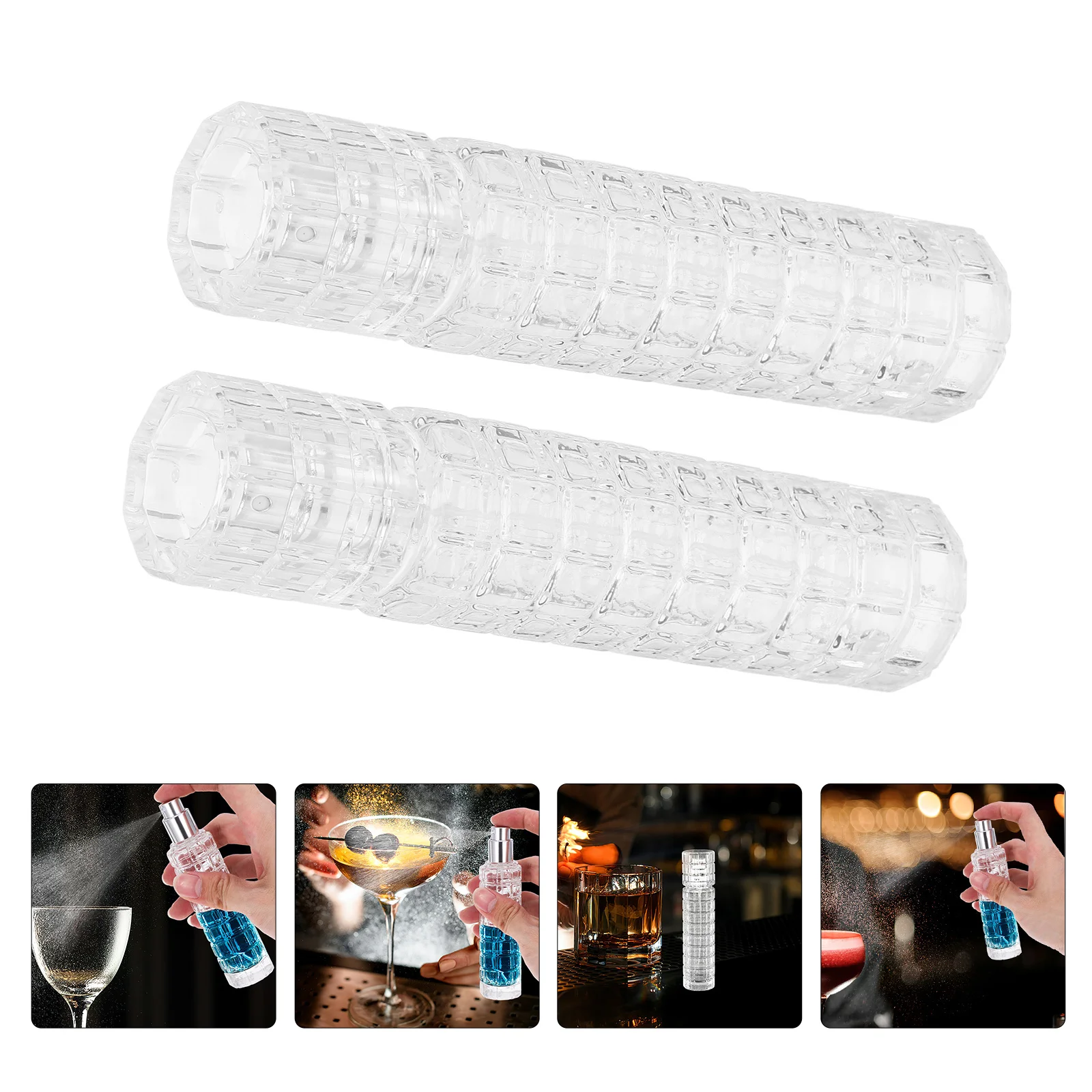 3Pcs Clear Glass Atomizer Spray Bottle 30Ml Bitters Mister for Cocktails Whisky Espresso Refillable Portable Sprayer Bar Mixing
3Pcs Clear Glass Atomizer Spray Bottle 30Ml Bitters Mister for Cocktails Whisky Espresso Refillable Portable Sprayer Bar Mixing