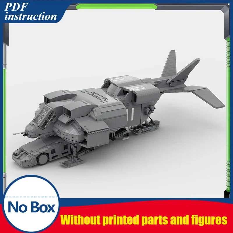 Moc строительные кирпичи в стиле милитари Alien Dropship Cheyenne UD-4L с M577 Apc Technology блоки подарки рождественские игрушки DIY набор в сборе 
Moc строительные кирпичи в стиле милитари Alien Dropship Cheyenne UD-4L с M577 Apc Technology блоки подарки рождественские игрушки DIY набор в сборе