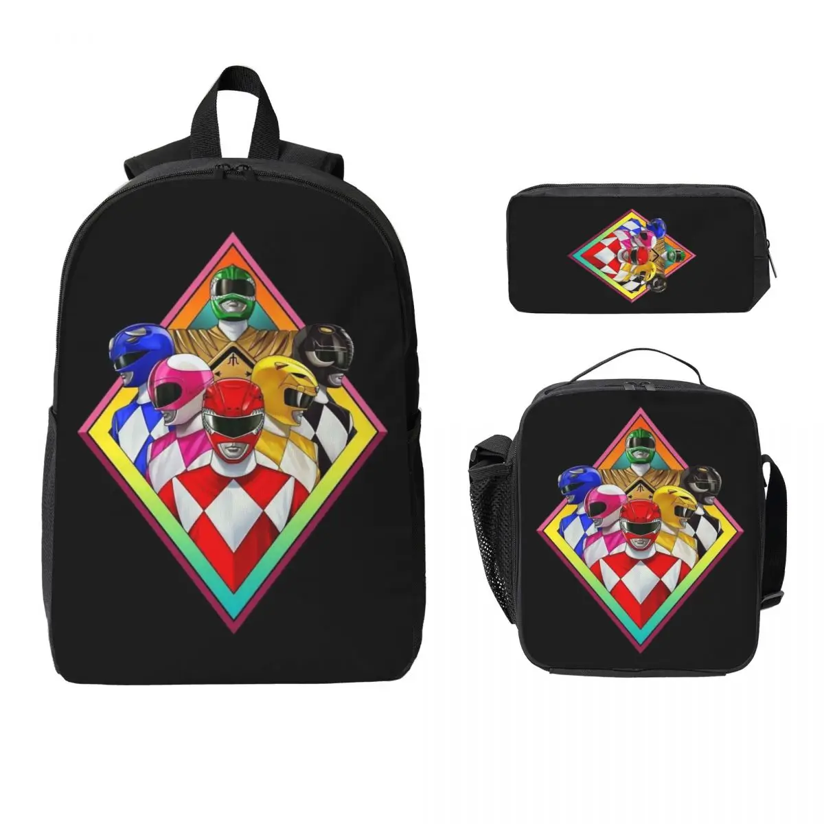 Mighty Morphin Power Ranger Backpack Boys Girls BookBag School Bag Computer Shoulder Bags 3ps Insulated Lunch Bag Pencil Case
Mighty Morphin Power Ranger Backpack Boys Girls BookBag School Bag Computer Shoulder Bags 3ps Insulated Lunch Bag Pencil Case