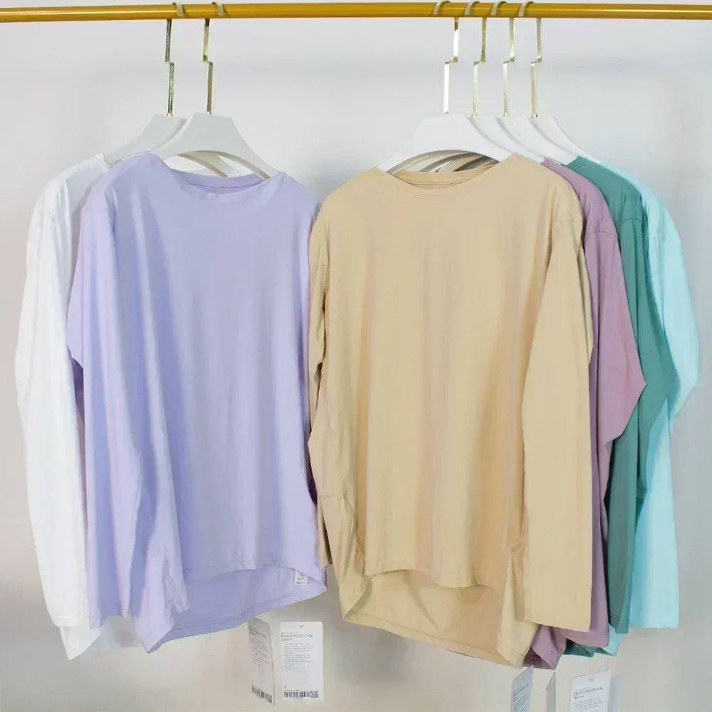 Women Back in Action Long Sleeve T-shirt Breathable Comfortable Sports Long Sleeve Running Fitness Dance Loose Yoga Top
Women Back in Action Long Sleeve T-shirt Breathable Comfortable Sports Long Sleeve Running Fitness Dance Loose Yoga Top