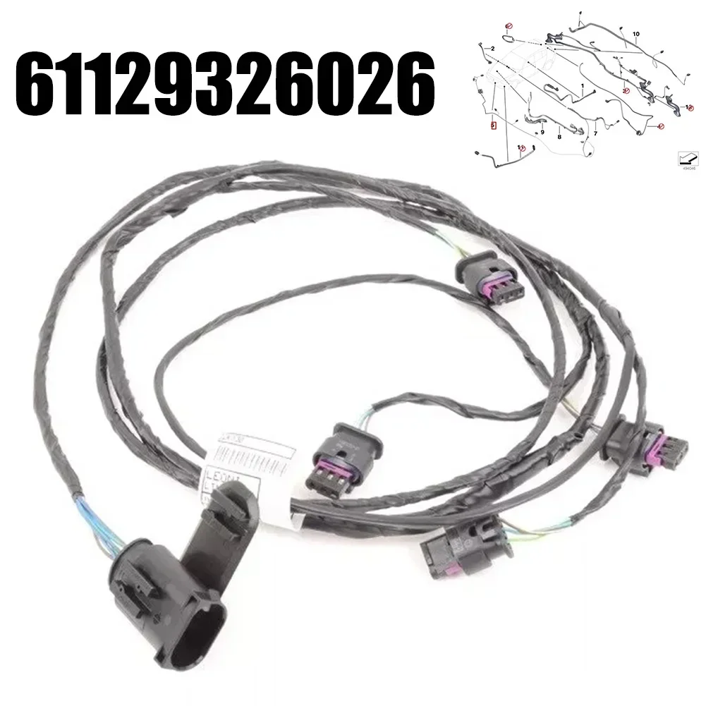 Hot Sale Newest High Quality Front Bumper Parking Sensors Harness For BMW F30 F31 F32 F33 OEM 61129326026 Car Accessories
Hot Sale Newest High Quality Front Bumper Parking Sensors Harness For BMW F30 F31 F32 F33 OEM 61129326026 Car Accessories