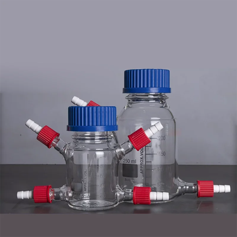Biological feed bottle feed bottle anaerobic bottle screw reagent sampling bottle high borosilicate glass high temperature resis
Biological feed bottle feed bottle anaerobic bottle screw reagent sampling bottle high borosilicate glass high temperature resis