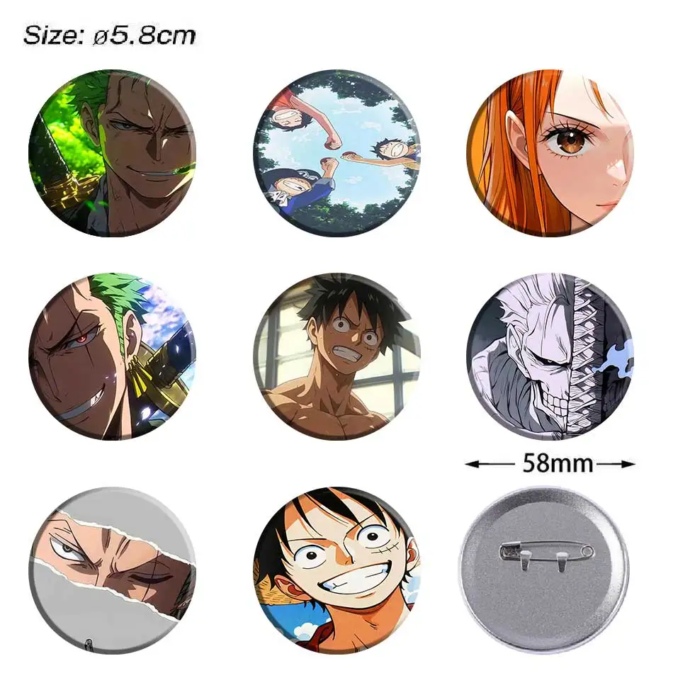 Значки-пины по аниме ONE PIECE: Эйс, Зоро, Луффи, Шанкс, Чоппер. Аксессуары для косплея, сувениры для сумок и одежды, коллекционные подарки.
Значки-пины по аниме ONE PIECE: Эйс, Зоро, Луффи, Шанкс, Чоппер. Аксессуары для косплея, сувениры для сумок и одежды, коллекционные подарки.