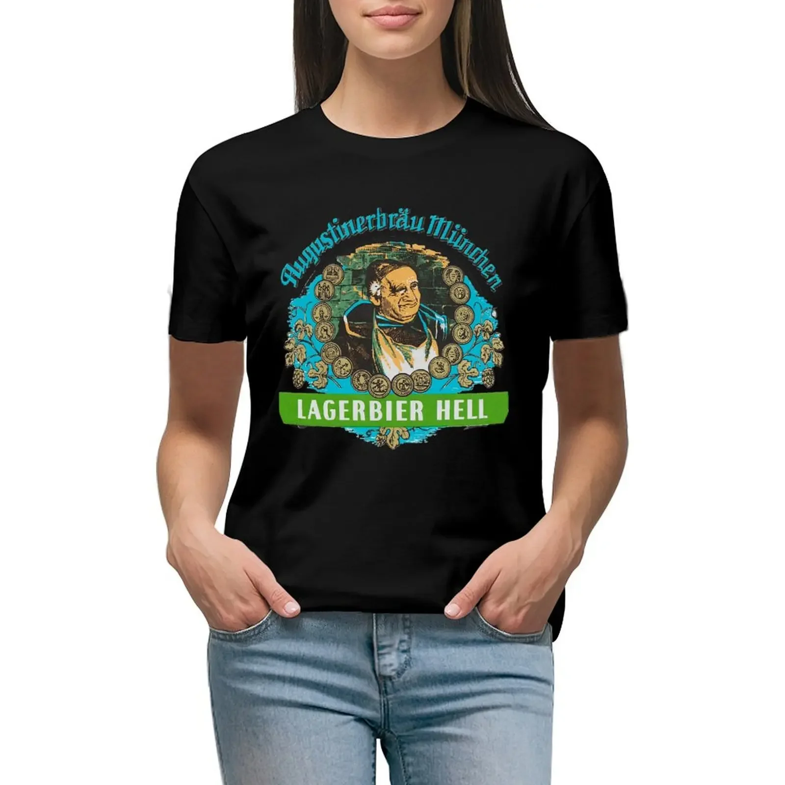 Augustiner Munich Beer...Lagerbier Hell Classic T-Shirt hippie clothes heavyweights plus size t shirts for Women loose fit
Augustiner Munich Beer...Lagerbier Hell Classic T-Shirt hippie clothes heavyweights plus size t shirts for Women loose fit