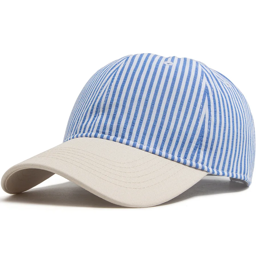 Baseball Cap Men Women Fit Hat Striped Adjustable Sun Protection Accessory For Golf Holiday Running Sports Outdoor
Baseball Cap Men Women Fit Hat Striped Adjustable Sun Protection Accessory For Golf Holiday Running Sports Outdoor