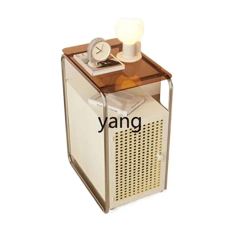 Yjq Cream Style Narrow Edge Small Bedside Table Simple Modern Bedroom Iron Bedside Narrow Cabinet
Yjq Cream Style Narrow Edge Small Bedside Table Simple Modern Bedroom Iron Bedside Narrow Cabinet