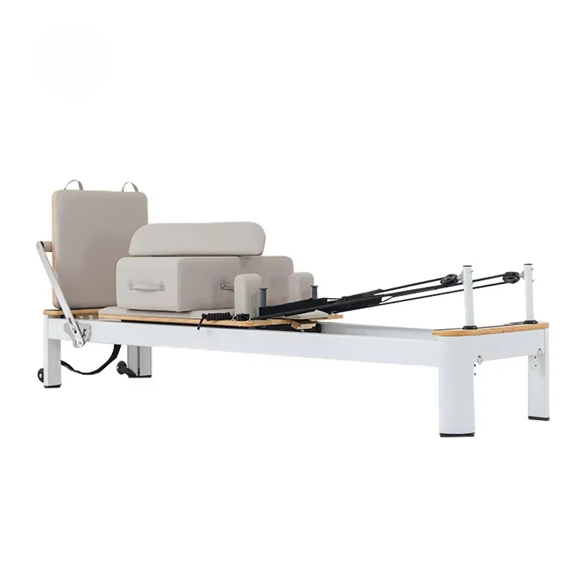 Wholesale Studio Aluminum Pilates Reformer with High Quality Durable Spring
Wholesale Studio Aluminum Pilates Reformer with High Quality Durable Spring