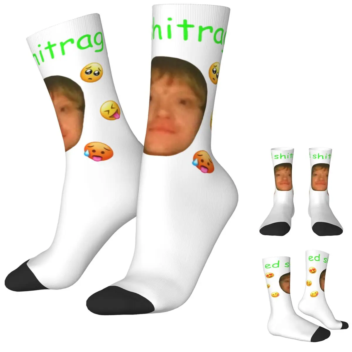 Ed Sheeran Head Socks Autumn Stockings Gothic Men Comfortable Socks Pattern Climbing Non-Slip Socks
Ed Sheeran Head Socks Autumn Stockings Gothic Men Comfortable Socks Pattern Climbing Non-Slip Socks