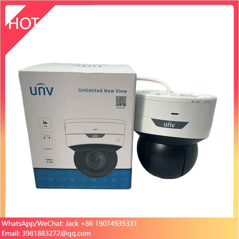 Original UNIVIEW 5MP 5X LightHunter Wi-Fi IR Network Mini PTZ Camera IPC6215SR-X5PAEW-VG
Original UNIVIEW 5MP 5X LightHunter Wi-Fi IR Network Mini PTZ Camera IPC6215SR-X5PAEW-VG