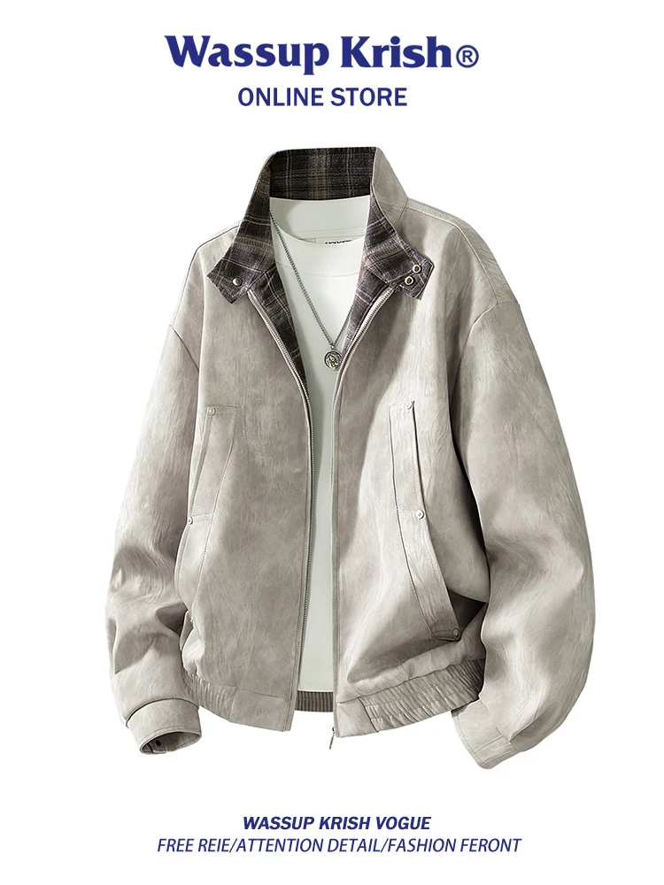 Wassup Kri мужское пальто с воротником-стойкой из искусственной кожи, модное летное пальто, зима 202, новинка 202, износостойкое длинное свечение
Wassup Kri мужское пальто с воротником-стойкой из искусственной кожи, модное летное пальто, зима 202, новинка 202, износостойкое длинное свечение