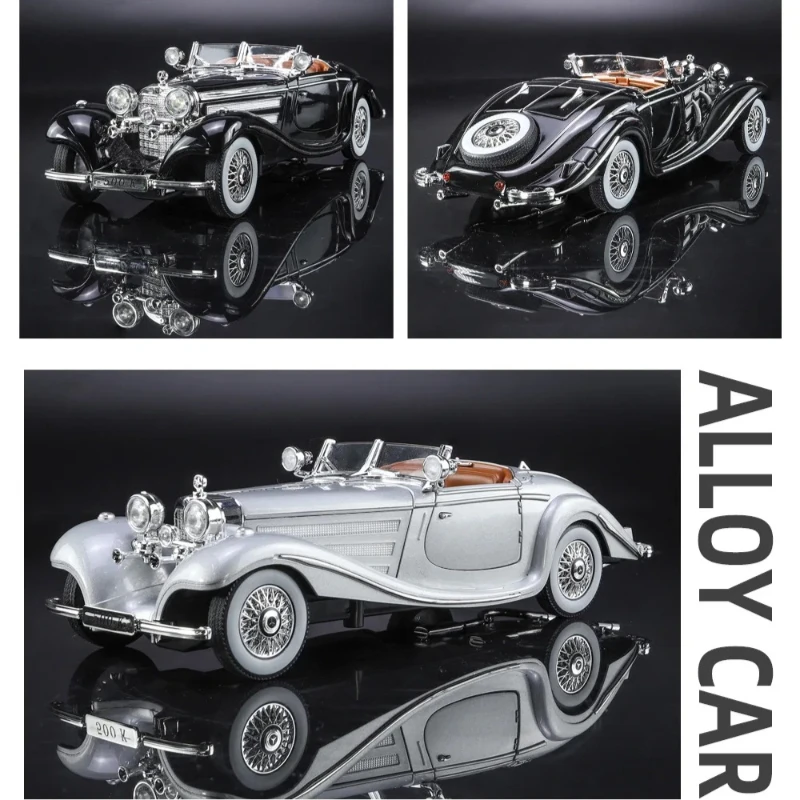 1:24 500K Vintage Classic Car Simulation Alloy Diecast Metal Model Car Sound Light Toy Collection Gifts
1:24 500K Vintage Classic Car Simulation Alloy Diecast Metal Model Car Sound Light Toy Collection Gifts