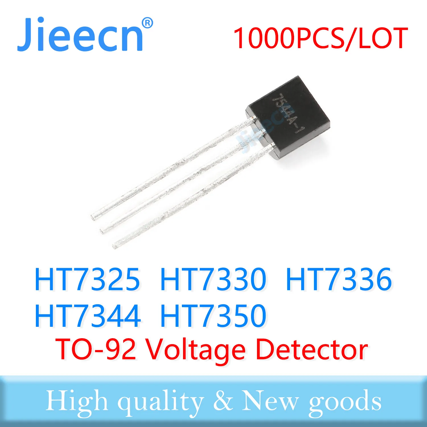 Jieecn TO92 1000PCS HT7325 HT7330 HT7336 HT7344 HT7350 DIP Made in China High quality
Jieecn TO92 1000PCS HT7325 HT7330 HT7336 HT7344 HT7350 DIP Made in China High quality
