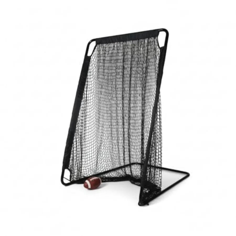 Football Kicking Cage Net - 81" x 41" Football Field Goal with Heavy Duty Steel Extra Deep Pocket and Holder Tee for Youth Punt
Football Kicking Cage Net - 81" x 41" Football Field Goal with Heavy Duty Steel Extra Deep Pocket and Holder Tee for Youth Punt