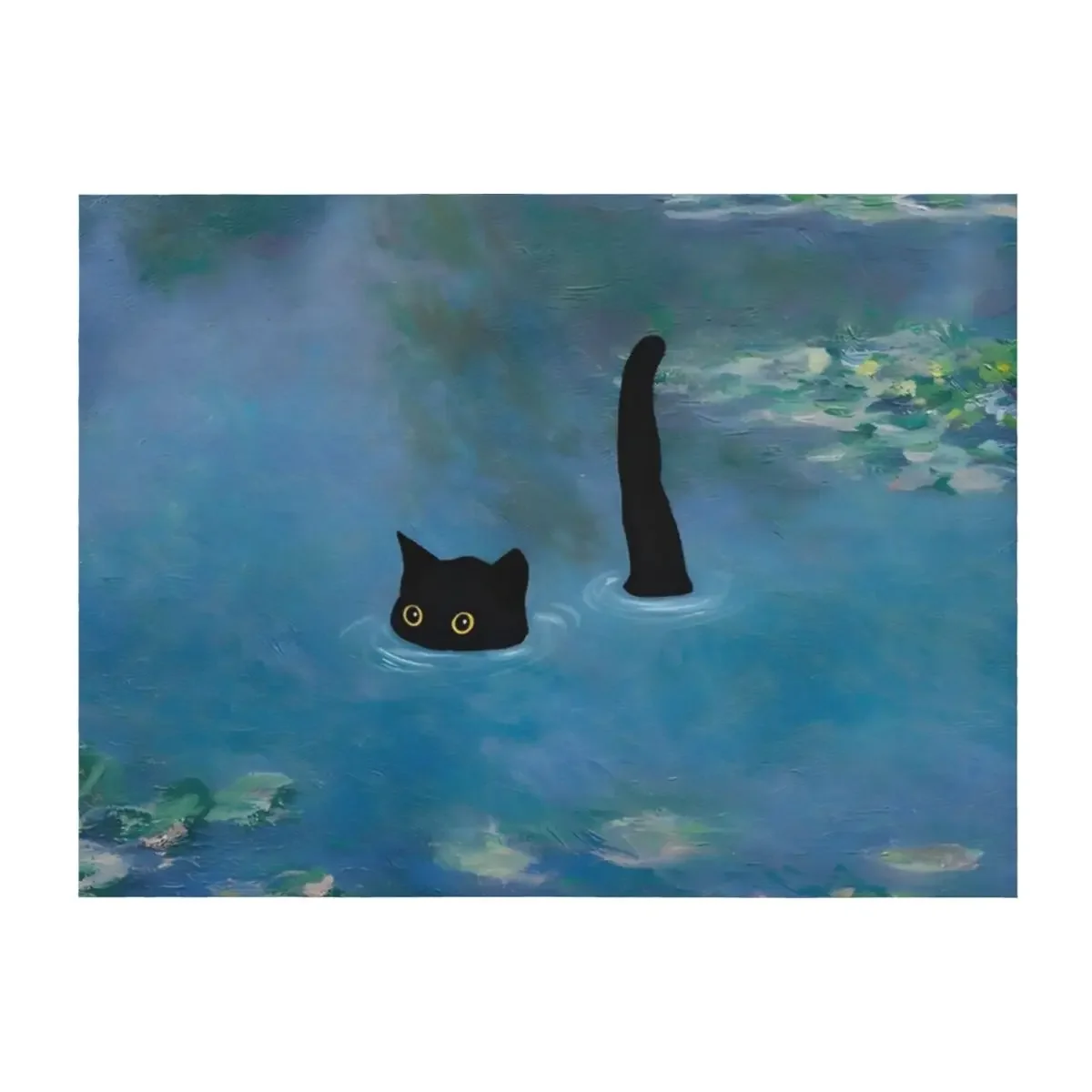 Cat Print Monet Waterlily Throw Blanket Camping Plaid on the sofa Bed linens Flannels Blankets
Cat Print Monet Waterlily Throw Blanket Camping Plaid on the sofa Bed linens Flannels Blankets
