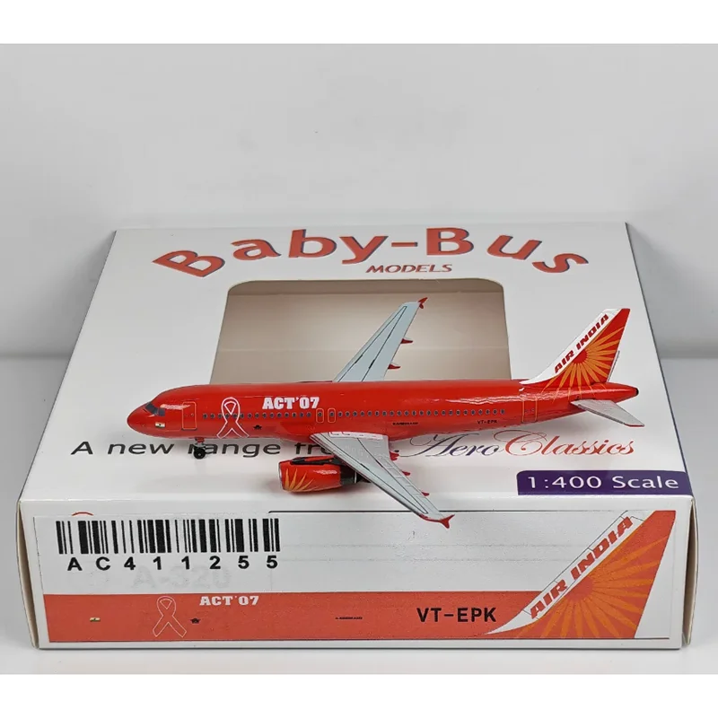 AeroClassics 1/400 Scale Indian Airlines A320 VT-EPK Die-cast Alloy Aircraft Model Collectible Decorative Item Gift
AeroClassics 1/400 Scale Indian Airlines A320 VT-EPK Die-cast Alloy Aircraft Model Collectible Decorative Item Gift
