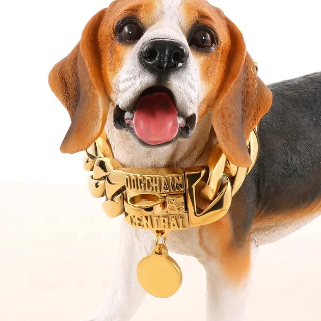 High-quality Stainless Steel Cast 316 Cuban Chain Dog Leash for Medium-large Pet Dogs' Collars Customized Name Cuban Chain
High-quality Stainless Steel Cast 316 Cuban Chain Dog Leash for Medium-large Pet Dogs' Collars Customized Name Cuban Chain