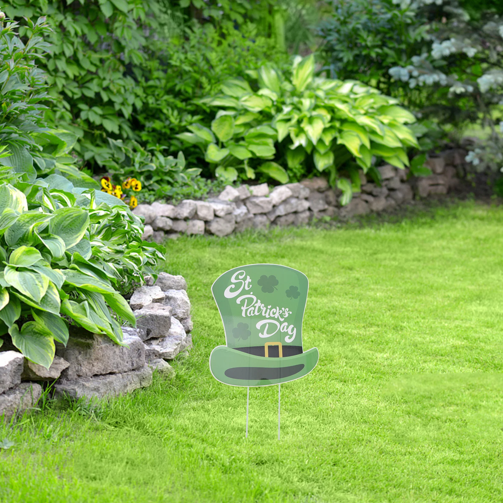 St Patrick's Day Yard Stake Hat Outdoor Garden Lawn Festival Decoration Party Yard Sign Holiday Decor Lawn Stake Signs
St Patrick's Day Yard Stake Hat Outdoor Garden Lawn Festival Decoration Party Yard Sign Holiday Decor Lawn Stake Signs