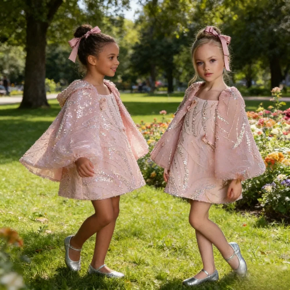 Pink Kids Gown New Birthday Party Princess Celebration Evening Costume Ramadan Eid Wedding Flower Girl Children Dress Formal
Pink Kids Gown New Birthday Party Princess Celebration Evening Costume Ramadan Eid Wedding Flower Girl Children Dress Formal