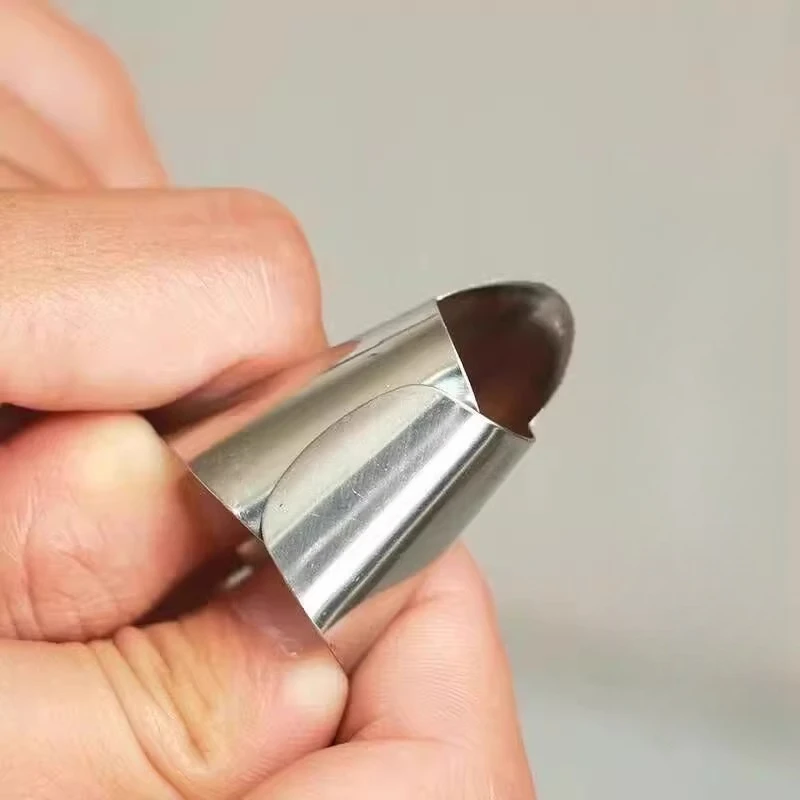 Stainless Steel Vegetable Picking Iron Nail Finger Protector Tool Finger Guard Orange Peeler
Stainless Steel Vegetable Picking Iron Nail Finger Protector Tool Finger Guard Orange Peeler