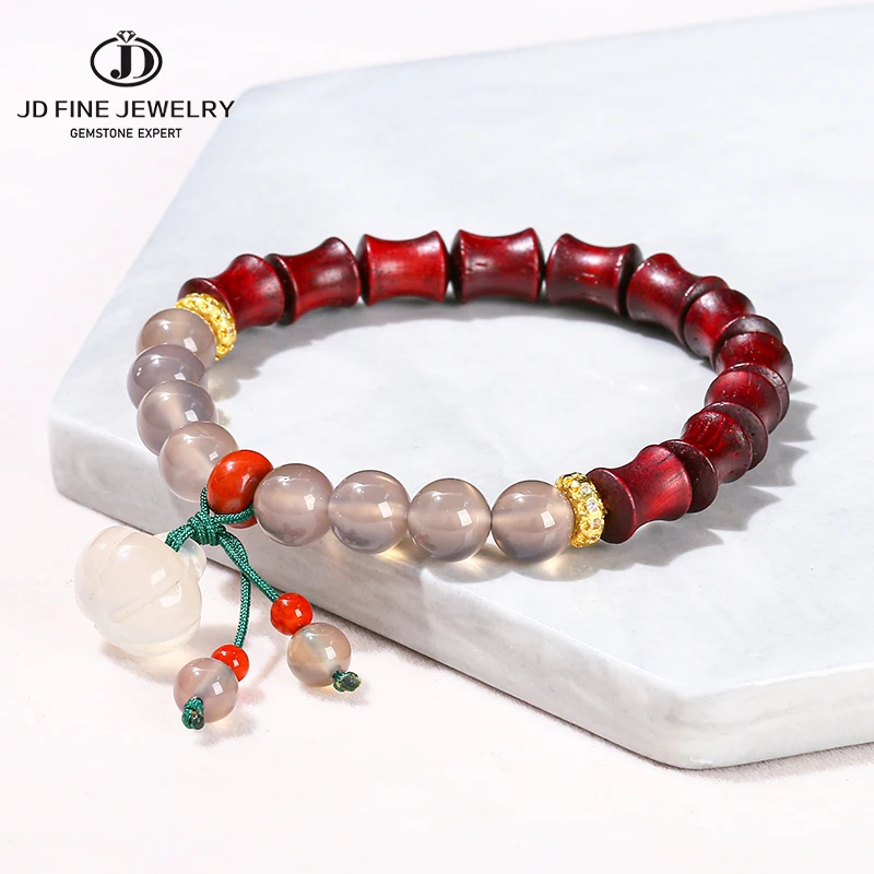 JD Natural Wooden Black Sandalwood Bamboo Bead Pumpkin Pendant Bracelets Women Men Vintage Yoga Meditation Lucky Jewelry Gifts
JD Natural Wooden Black Sandalwood Bamboo Bead Pumpkin Pendant Bracelets Women Men Vintage Yoga Meditation Lucky Jewelry Gifts