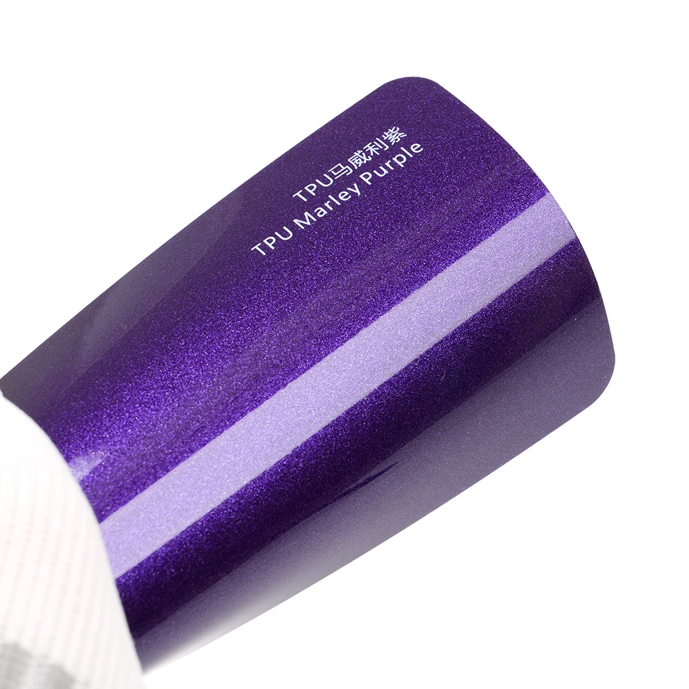 Factory Customization 1.52X15m 7.5mil TPU Metallic Midnight Purple Color Ppf Paint protection Film
Factory Customization 1.52X15m 7.5mil TPU Metallic Midnight Purple Color Ppf Paint protection Film