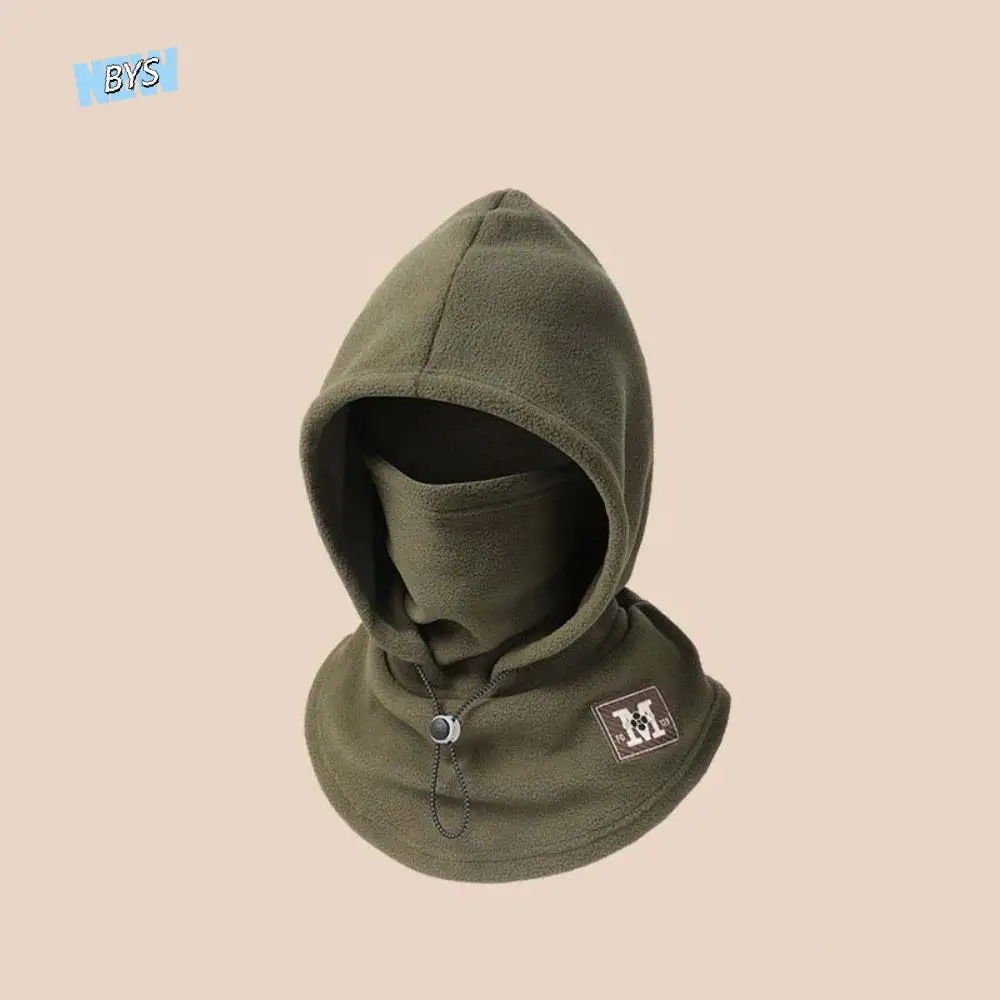 Soft Warmer Hooded Neck Cap Drawstring Windproof Fleece Balaclava Hat Ear Protection Anti-cold Winter Pullover Cap Autumn
Soft Warmer Hooded Neck Cap Drawstring Windproof Fleece Balaclava Hat Ear Protection Anti-cold Winter Pullover Cap Autumn