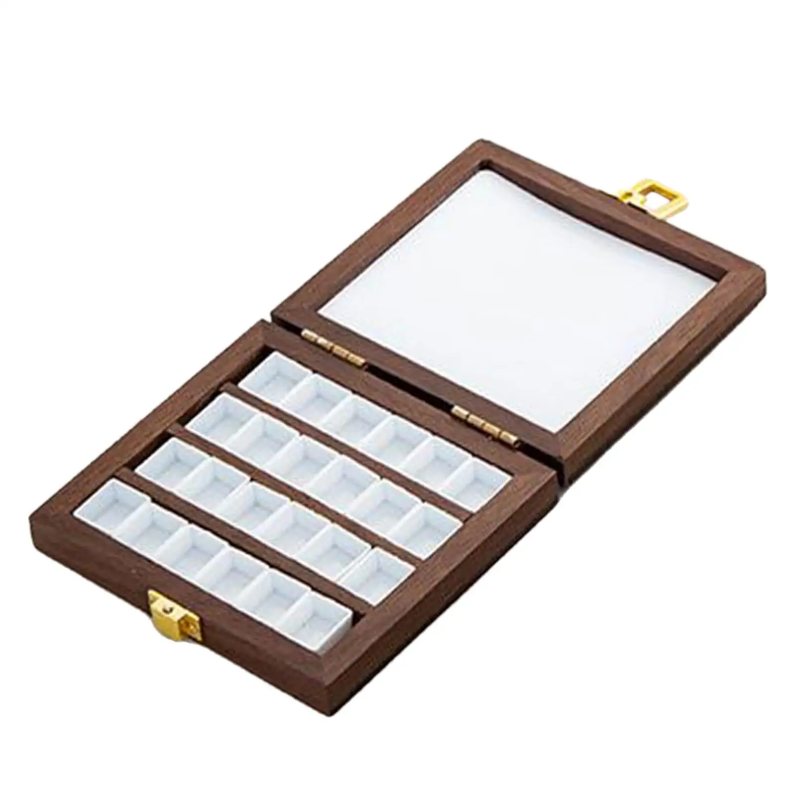 Empty Watercolor Palette Box with Lid, Wooden Paint Box, Paint Container, Portable Paint Tray Box for Painters
Empty Watercolor Palette Box with Lid, Wooden Paint Box, Paint Container, Portable Paint Tray Box for Painters