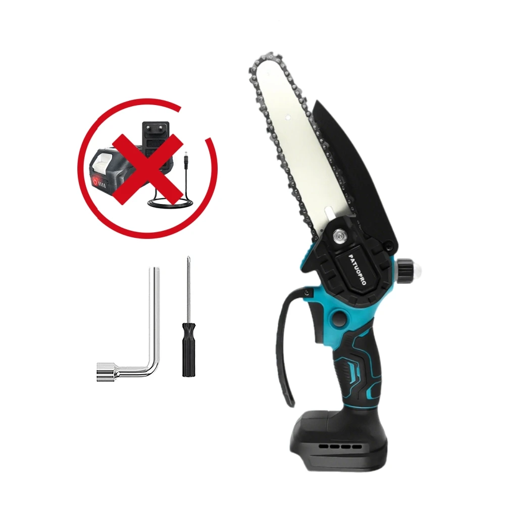 6 Inch Brushless Mini Electric Saw Cordless Chainsaw Portable Woodworking Garden Power Tools For Makita 18V Battery(No Battery)
6 Inch Brushless Mini Electric Saw Cordless Chainsaw Portable Woodworking Garden Power Tools For Makita 18V Battery(No Battery)
