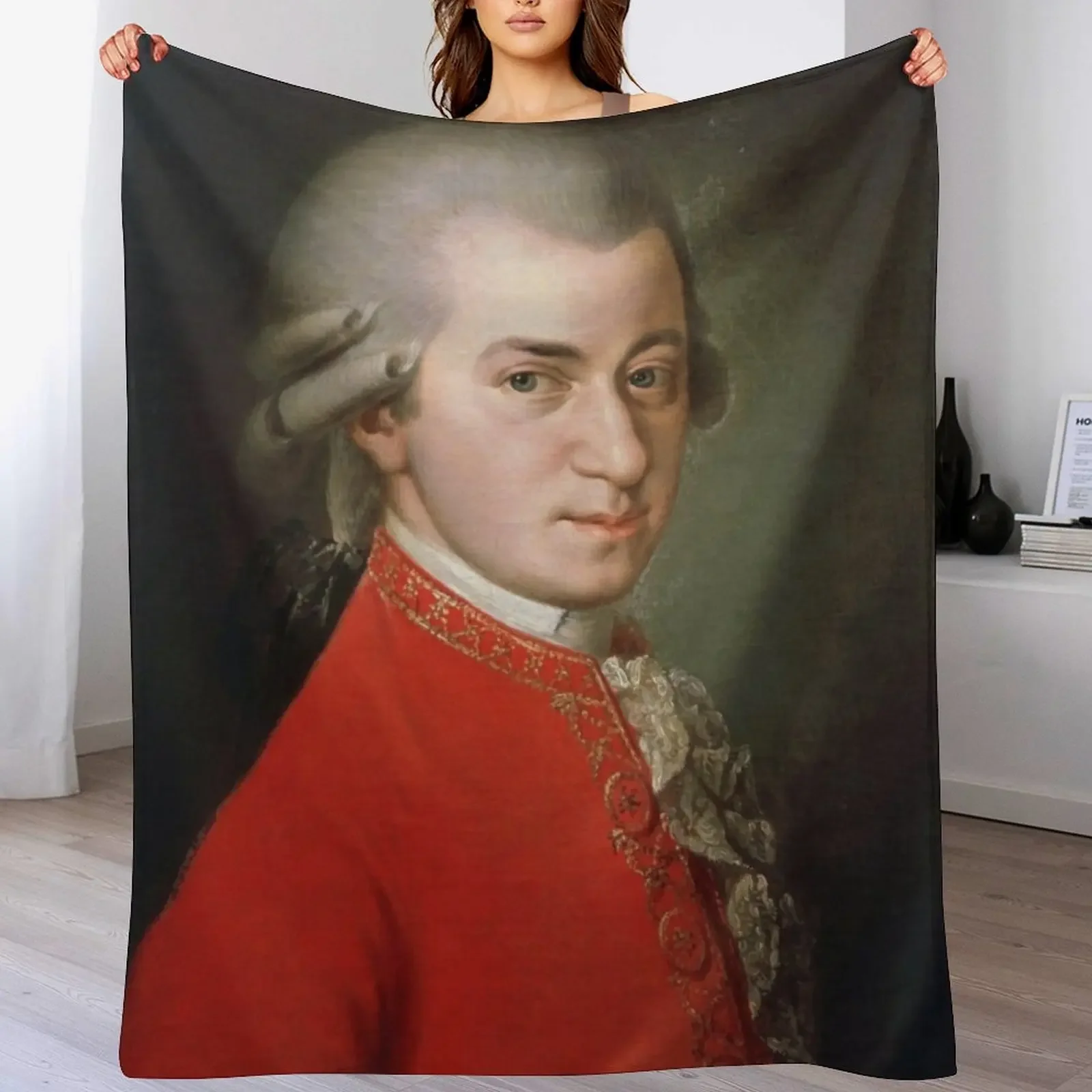 Wolfgang Amadeus Mozart Throw Blanket Multi-Purpose Blankets For Bed cosplay anime Furrys Blankets
Wolfgang Amadeus Mozart Throw Blanket Multi-Purpose Blankets For Bed cosplay anime Furrys Blankets