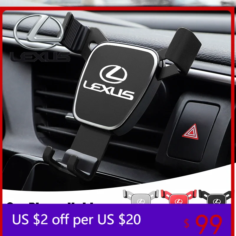 1Pcs Car Phone Holder Gravity Sensing Air Vent Stand Accessories For Lexus F SPORT LBX NX RX 350h 450h ES UX 300e GS GX IS LS LX
1Pcs Car Phone Holder Gravity Sensing Air Vent Stand Accessories For Lexus F SPORT LBX NX RX 350h 450h ES UX 300e GS GX IS LS LX
