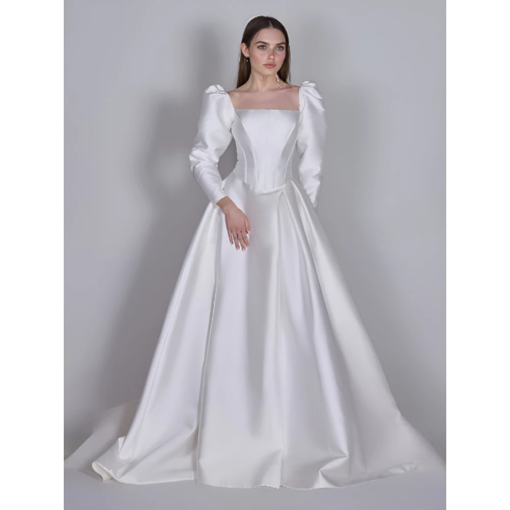 ESBRIDE Wedding Dresses for Mom Bride Elegant Woman Evening Party Dress Long Sleeve Evening Elegant Luxury Women's Dresses
ESBRIDE Wedding Dresses for Mom Bride Elegant Woman Evening Party Dress Long Sleeve Evening Elegant Luxury Women's Dresses