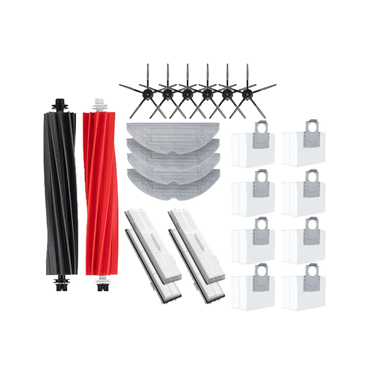 For S8 Pro Ultra S8+ Accessories Side Brush Filter Mop Cloth Dust Bags Robot Vacuum Cleaner Spare Parts
For S8 Pro Ultra S8+ Accessories Side Brush Filter Mop Cloth Dust Bags Robot Vacuum Cleaner Spare Parts