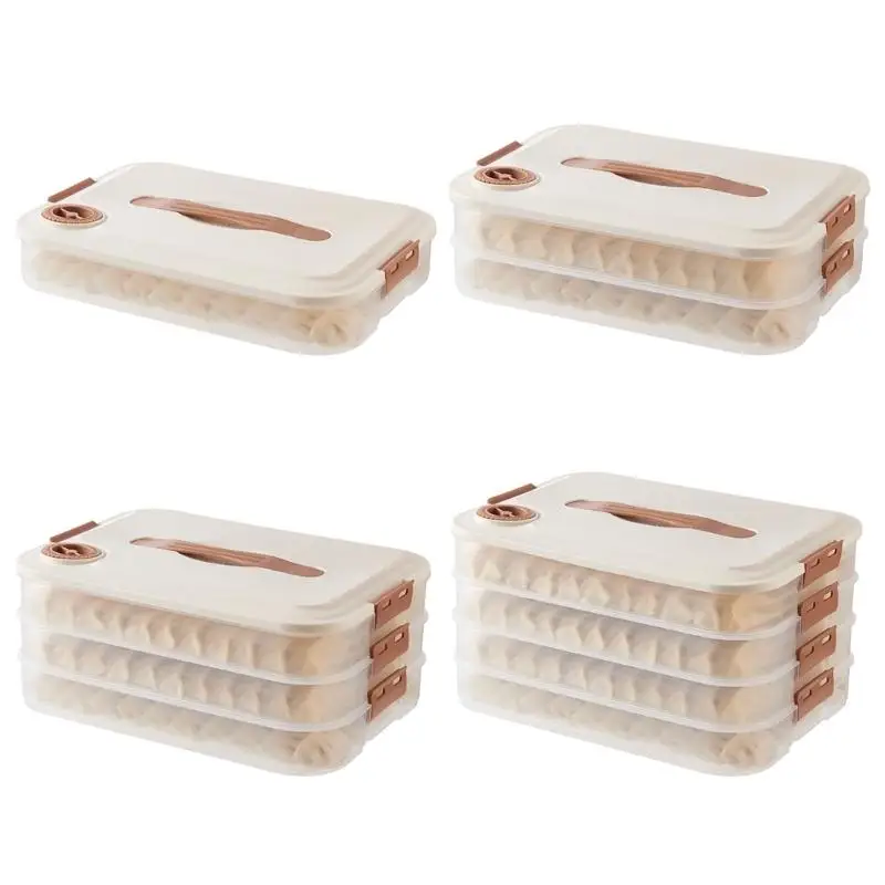 Q6PE Multi-layer Dumpling Storage Box with Lid Multifunction Collection Box for Restaurant Dining Room Kitchen Froze
Q6PE Multi-layer Dumpling Storage Box with Lid Multifunction Collection Box for Restaurant Dining Room Kitchen Froze