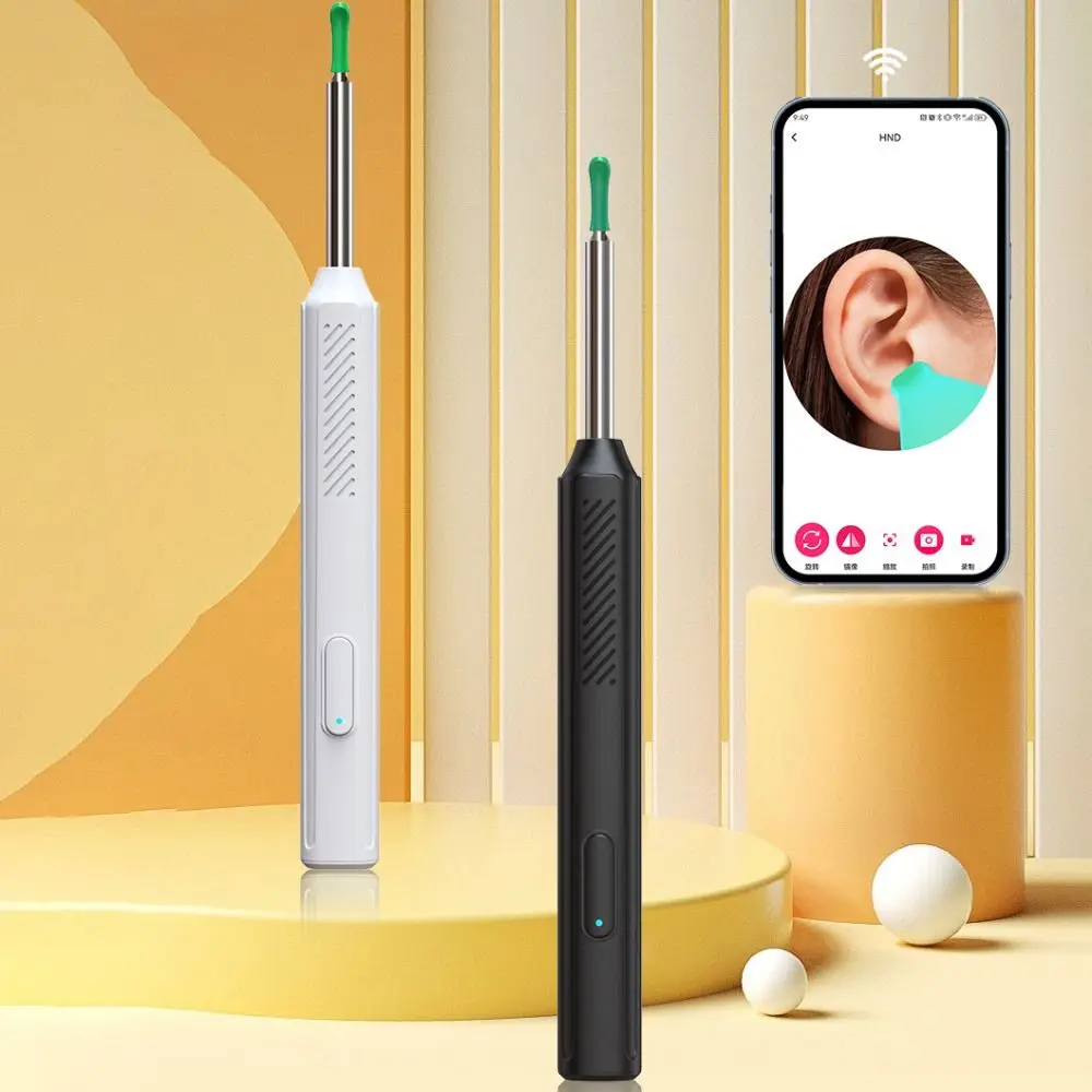 Safe Wireless Smart Visual Ear Cleaner Camera Endoscope USB Charging Ear Pick Luminous Ear Wax Removal Tool Adult
Safe Wireless Smart Visual Ear Cleaner Camera Endoscope USB Charging Ear Pick Luminous Ear Wax Removal Tool Adult