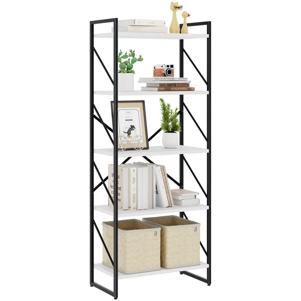 Tiers Bookshelf, Classically Tall Bookcase Shelf, Industrial Book Rack, Modern Book Holder in Bedroom Living Room Home Office,
Tiers Bookshelf, Classically Tall Bookcase Shelf, Industrial Book Rack, Modern Book Holder in Bedroom Living Room Home Office,