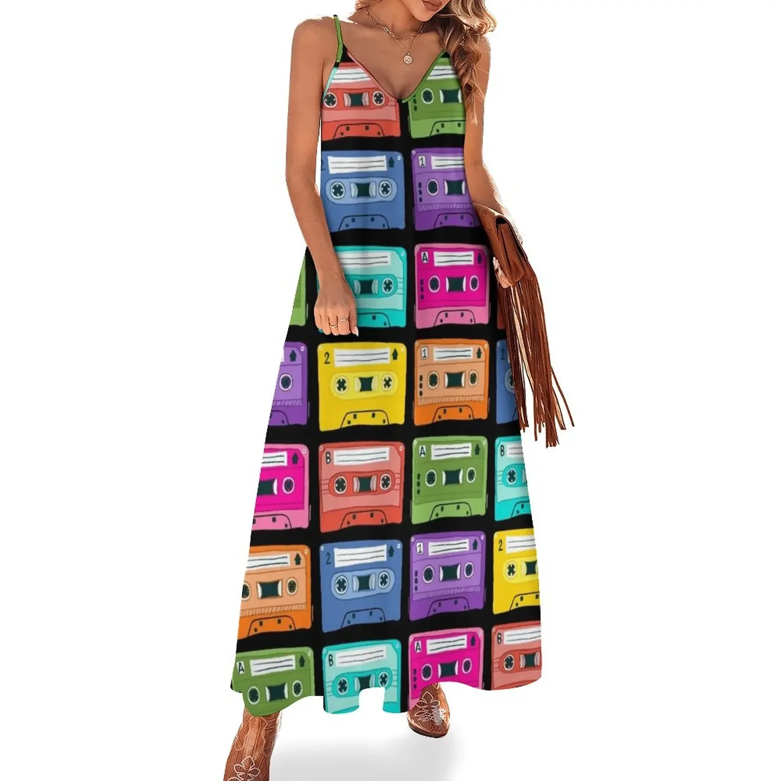 MIXTAPES ARE COOL Sleeveless Dress women's evening dresses prom dresses dresses summer
MIXTAPES ARE COOL Sleeveless Dress women's evening dresses prom dresses dresses summer