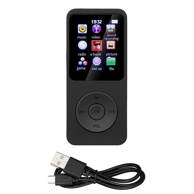 A73E-MP4 MP3 Bluetooth Player Mini Walkman Student 1.8 Inches Screen 64G Plug Card Sports Music Player
A73E-MP4 MP3 Bluetooth Player Mini Walkman Student 1.8 Inches Screen 64G Plug Card Sports Music Player