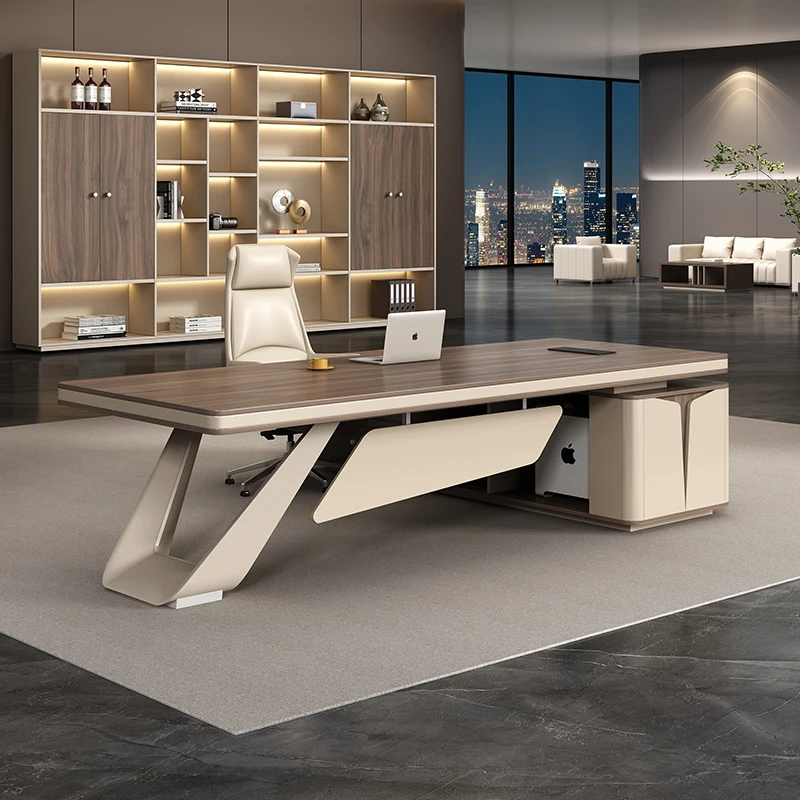 Minimalist Design office table bureaux de travail Modern high-end l shaped desk elegant luxury mesa para escritório furniture
Minimalist Design office table bureaux de travail Modern high-end l shaped desk elegant luxury mesa para escritório furniture