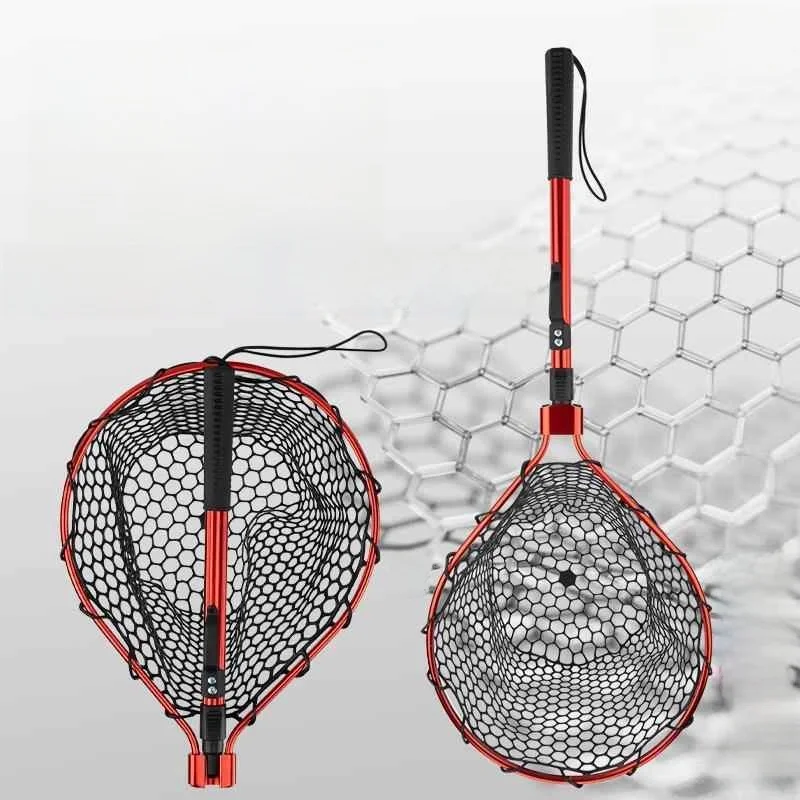 Portable Silicone Fishing Net Set Ultra-light Super-hard for Large Game Special Hand-held Net Folding Design Rough Eye Mesh
Portable Silicone Fishing Net Set Ultra-light Super-hard for Large Game Special Hand-held Net Folding Design Rough Eye Mesh
